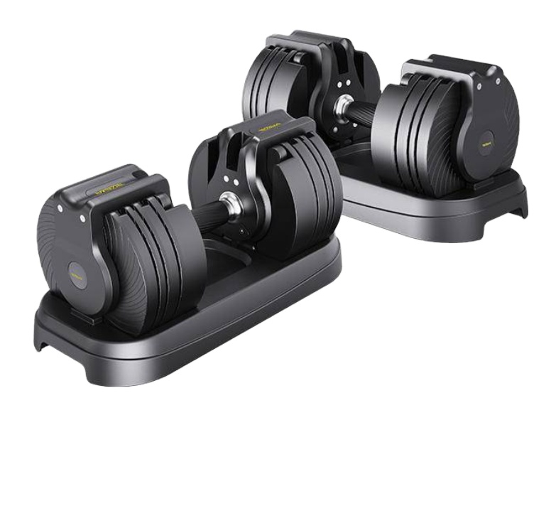 Adjustable Dumbbell Pair 40Kg - Ensemble d'haltères réglables T0302 pour la