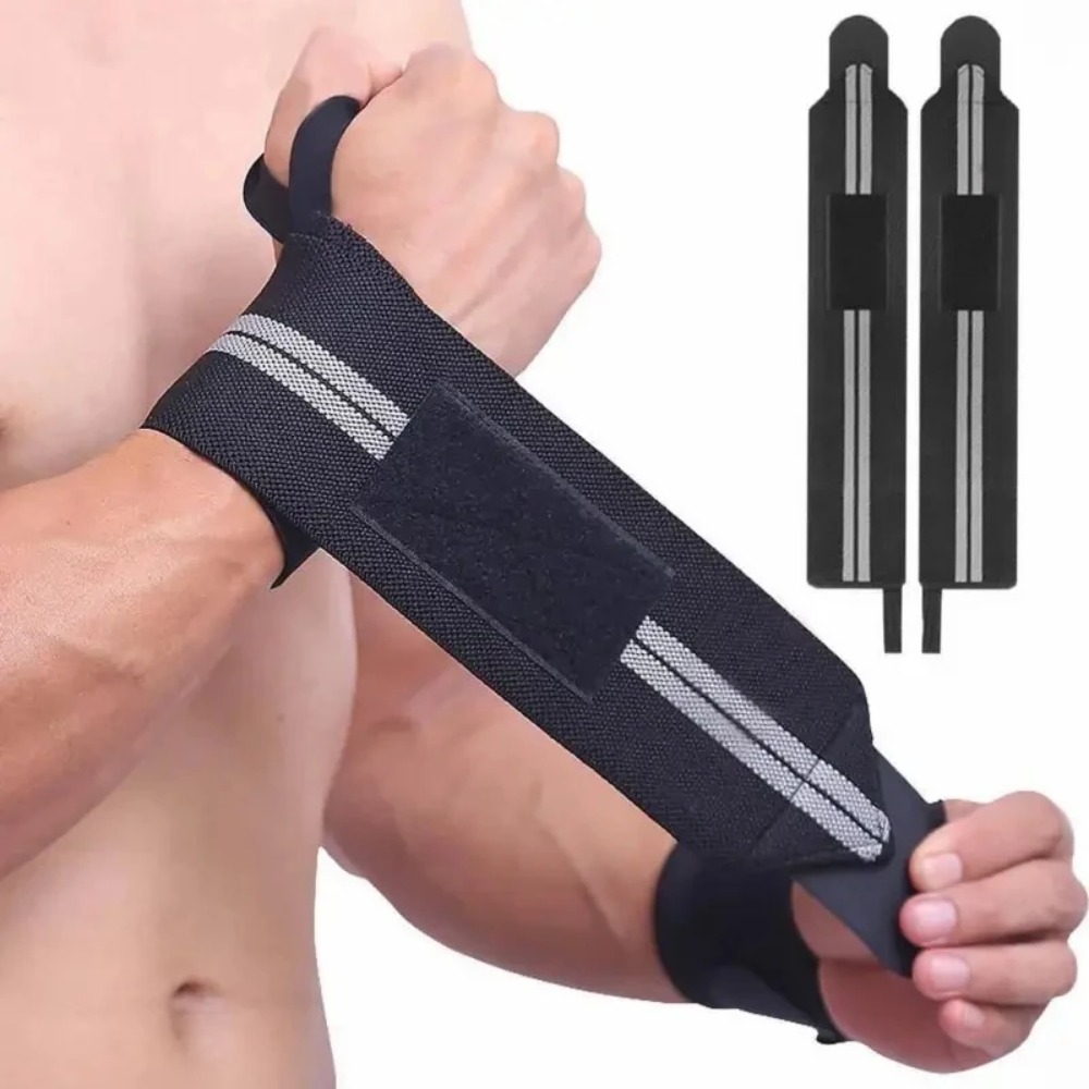 2 pièces de bandages élastique - Wrist Wraps Weightlifting Support avis et prix